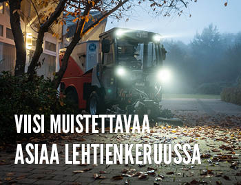 Hako Viisi muistettavaa asiaa lehtienkeruussa